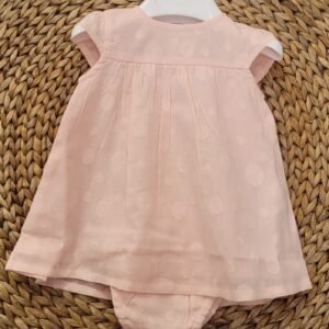VESTITINO ROSA CON CULOTTE